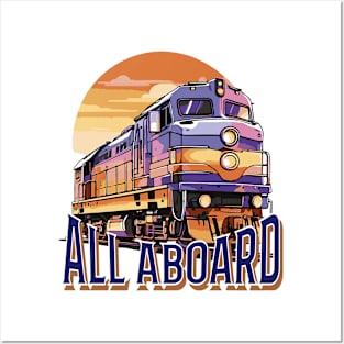 Choo Choo I'm Vintage Too! Posters and Art